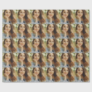 Papel De Presente Upload de Foto Completo