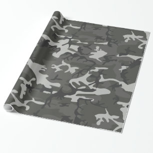 Papel De Presente Urban Camo