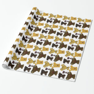 Papel De Presente Ursinhos de pelúcia