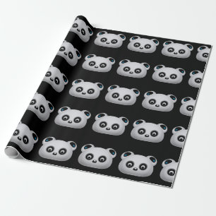 Papel De Presente Urso de panda