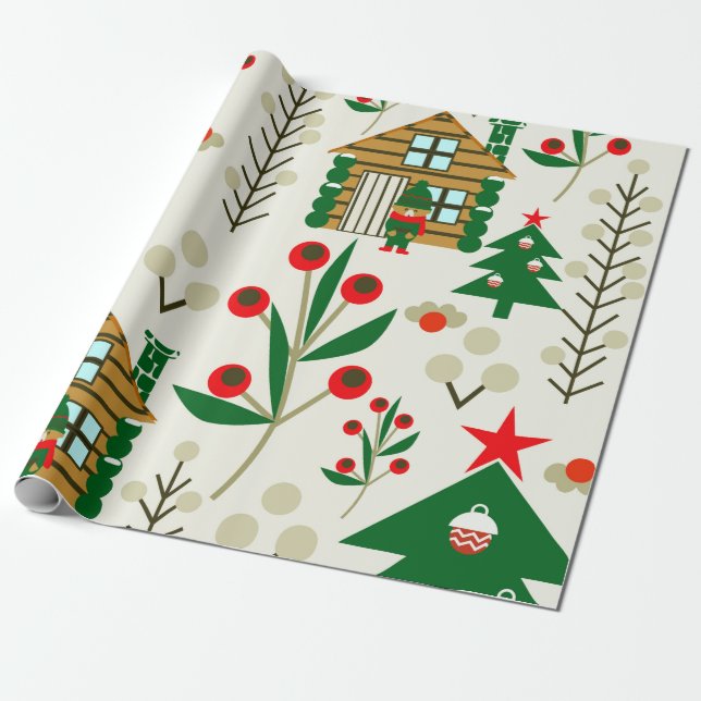 Papel De Presente Ursos de ursinho (Desenrolado)