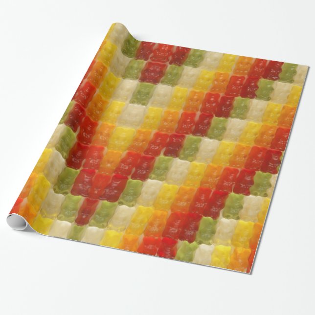 Papel De Presente ursos nojentos - presentes (Desenrolado)