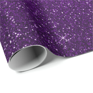 Papel De Presente Uva roxa ultravioleta mínima da beringela do