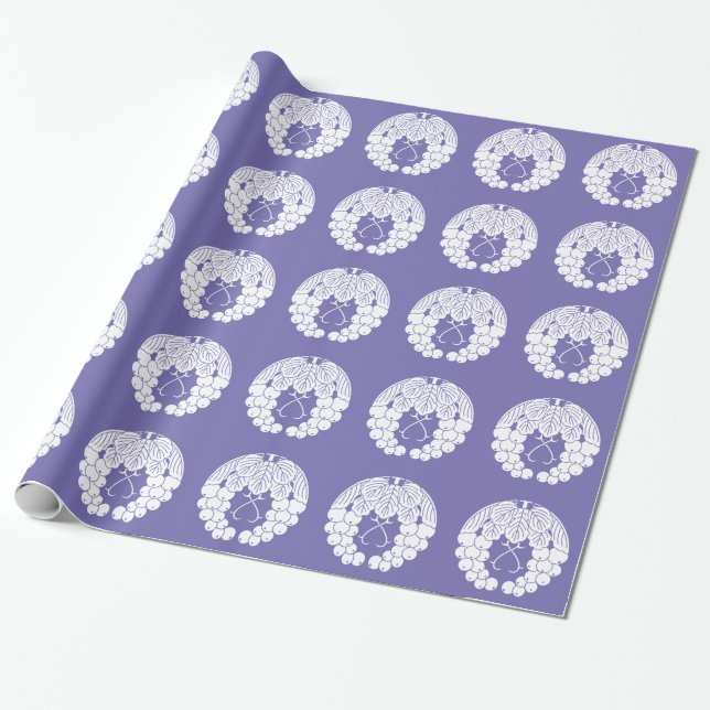 Papel De Presente Uvas para peneiração (Desenrolado)