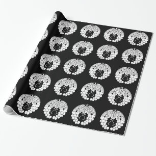Papel De Presente Uvas penduradas
