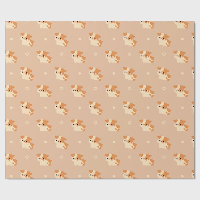 Papel De Presente Vaca Ayrshire (Aberto)