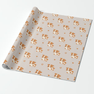 Papel De Presente Vaca Guernsey