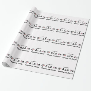 Papel De Presente Vaca OCD