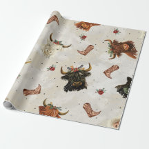 Vacas de Highland Holiday - Embalagem