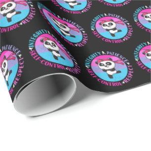 Papel De Presente Valores de Artes Marciais - Mindset Girly Karate