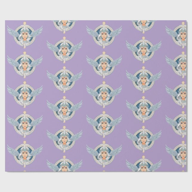 Papel De Presente Valquíria (Aberto)