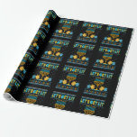 Papel De Presente Vamos Lit Menorah Hanukkah Engraçado Natal Feio<br><div class="desc">Este é um presente de excelente para sua família,  amigos durante as férias de Chanucá. Eles ficarão felizes em receber este presente de você durante o feriado de Chanucá.</div>