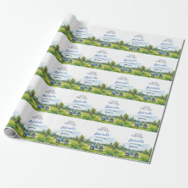 Papel De Presente Vamos Par-Tee Golfe Aniversário de Qualquer Idade