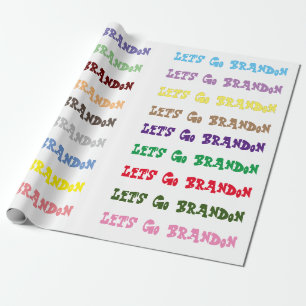 Papel De Presente Vamos trabalhar com Brandon