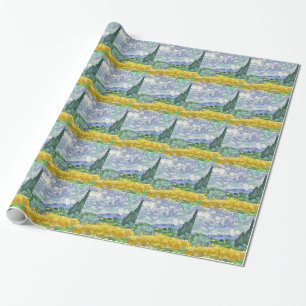 Papel De Presente Van gogh