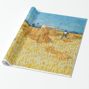 Papel De Presente Van Gogh; Colheita na Provença