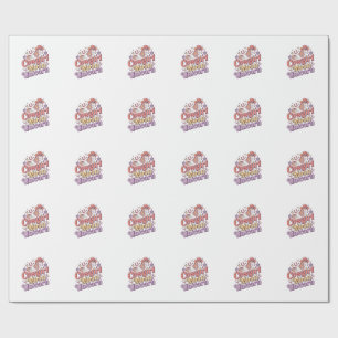 Papel De Presente Vaqueira Unicórnio Lua Unicórnio Merch Caprichoso 