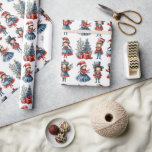 Papel De Presente Várias Dolls White Christmas<br><div class="desc">Adicione um toque divertido e encantador ao seu presente com nosso Papel de Moldagem de Dólares Várias. Apresentando uma variedade de bonecas deliciosas, incluindo brinquedos clássicos, personagens brancos e figuras inspiradas na safra, este papel de embrulho traz um sentimento de nostalgia e alegria aos seus presentes. Perfeito para aniversários, ocasiões...</div>