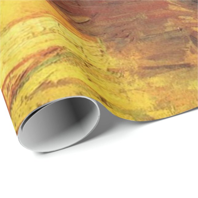 Papel De Presente Vaso salva-vidas com Oleanders e Livros (Ponta do rolo)