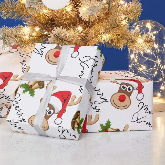 Papel De Presente veado de Natal (Feriados)