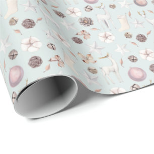 Papel De Presente Veado de Woodland