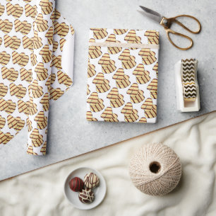 Papel De Presente Vegetal cipriota Fried Halloumi Griling