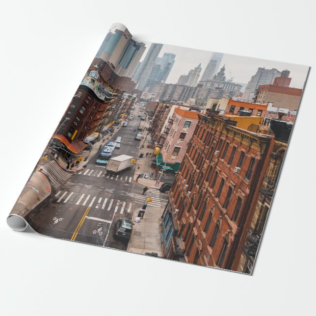 PAPEL DE PRESENTE VEÍCULOS RODOVIÁRIOS ENTRE EDIFÍCIOS DE ALTO AUMEN (Desenrolado)