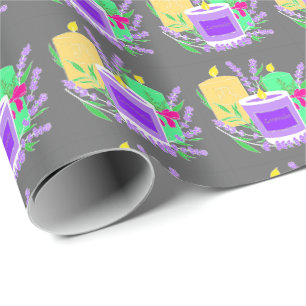 Papel De Presente Velas