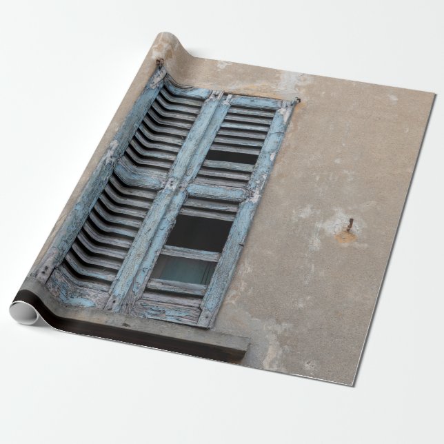 Papel De Presente Velho muro de madeira arruinado da antiga casa ant (Desenrolado)