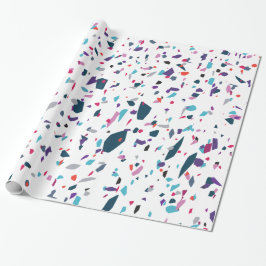 Papel De Presente Verão Mosaico