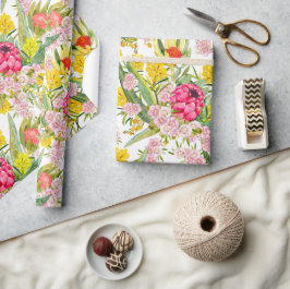 Papel De Presente Verão tropical australiano