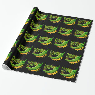 Papel De Presente Verde é QUENTE