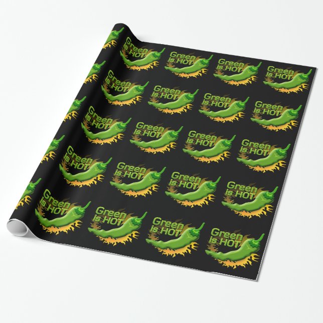 Papel De Presente Verde é QUENTE (Desenrolado)