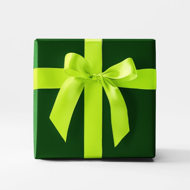 Papel De Presente Verde escuro (Dark Green Wrapping Paper)