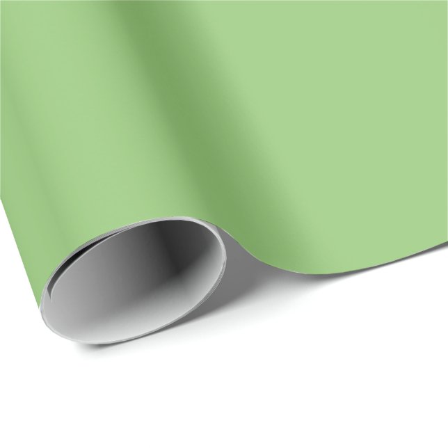 Papel De Presente Verde Pastel (Ponta do rolo)