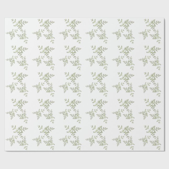 Papel De Presente verde primavera (Aberto)