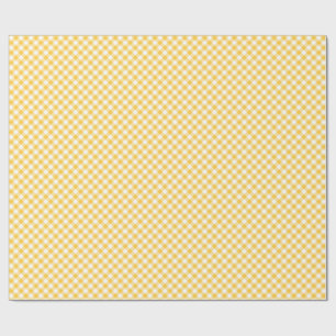 Papel De Presente Verificador Dourado e branco