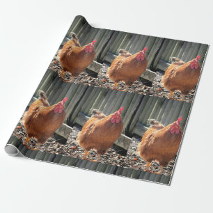 Papel De Presente Vermelho