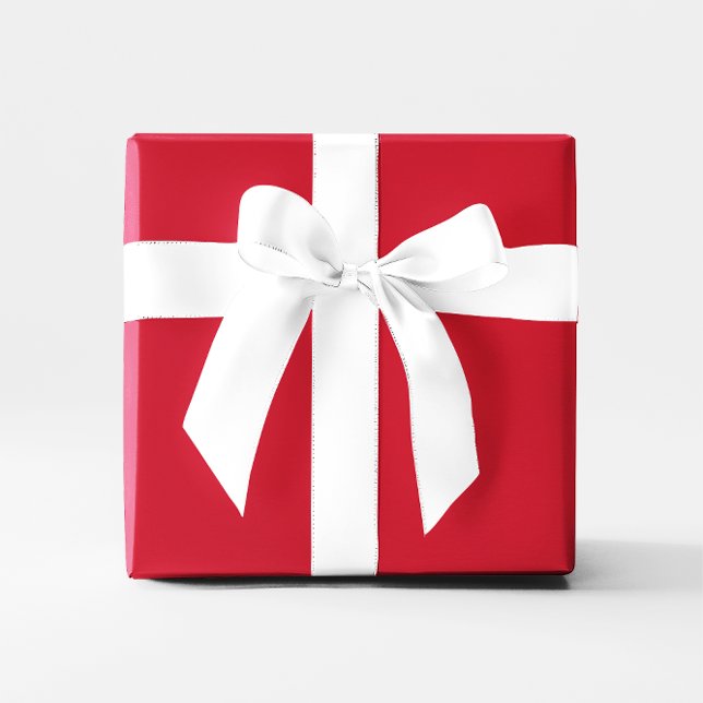 Papel De Presente Vermelho britânico (UK Red Wrapping Paper)