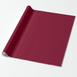 Papel De Presente Vermelho Carmesim
