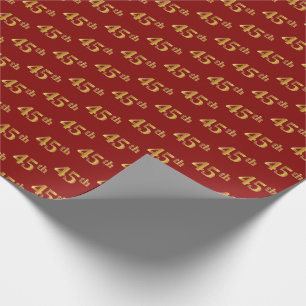 Papel De Presente Vermelho, Falso Evento do 45º (Quadragésimo Quinto