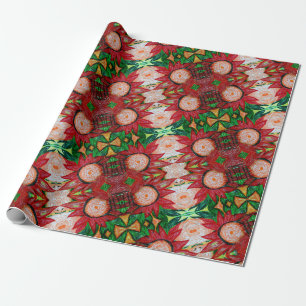 Papel De Presente Vermelho indonésio