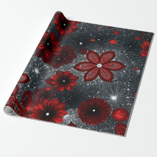Papel De Presente Vermelho Natal