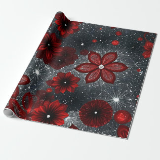 Papel De Presente Vermelho Natal
