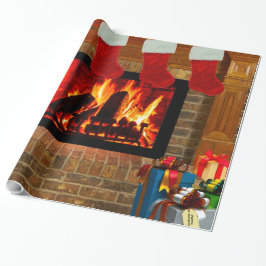 Papel De Presente Véspera de Natal