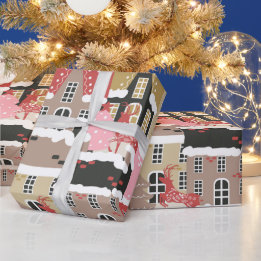 Papel De Presente Véspera de Natal Moderna