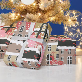 Papel De Presente Véspera de Natal Moderna