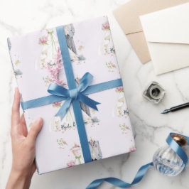 Papel De Presente Vestido de Noiva Bride & Groom