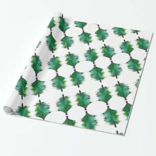 Papel De Presente Vestido de Papel no Natal, Ano Novo