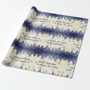 Papel De Presente Vestido de Papel no Natal, Ano Novo